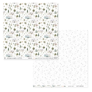 Papel Fun and Sun Let's Relax Studio Forty 30x30cm