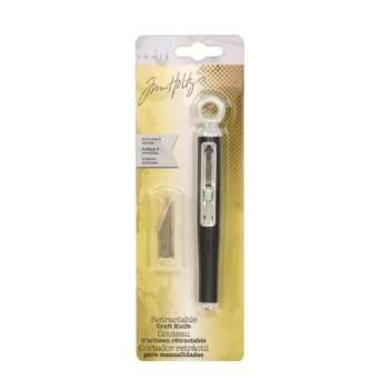 Cutter rétractable de précision Tim Holtz
