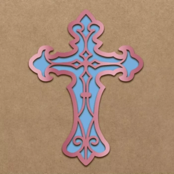 Rose Gold Mirror Methacrylat Shaker Cross Kora Projects