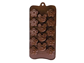 Molde de Silicona para Bombones Corazones Stamperia

