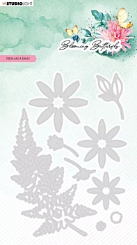 Set de Troqueles Fresh As a Daisy Blooming Butterfly Studio Light