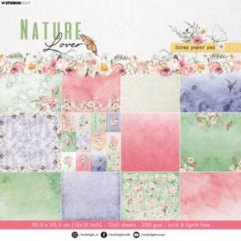 Nature Lover Studio Light Scrapbooking-Set 30x30cm