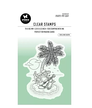 Stempel Chilling Sloth by Laurens Studio Light