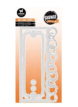 Set de troqueles Slimline & Ticket Grunge Collection Studio Light