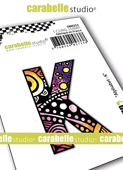 SUPER OFERTA **40%** Sello de Caucho Alphabet: K Carabelle