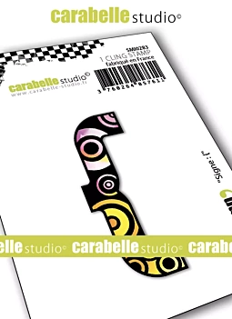 Sello de Caucho Textured Circles Carabelle