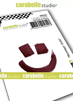 Sello de Caucho Monotipo Smile Carabelle 4x4cm