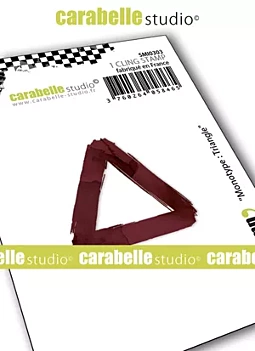 Carabelle Dreieck Monotype Stempel 4x4cm