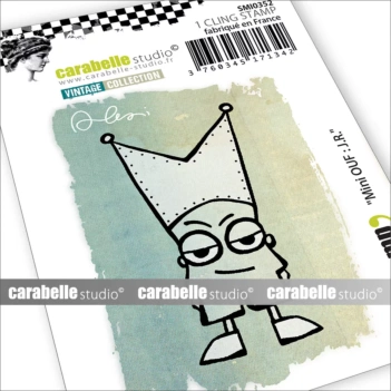 SUPER OFERTA **40%** Mini carimbo de borracha Mini OUF: J.R. Carabelle