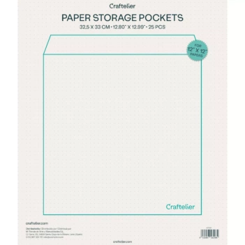 Craftelier Paper Storage Pockets 30x30cm