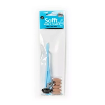 Lot de 5 éponges ovales et spatule n°3 PanPastel