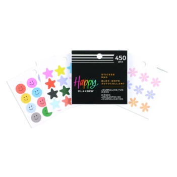 Pad de stickers Tiny Journaling Fun Icons Happy Planner