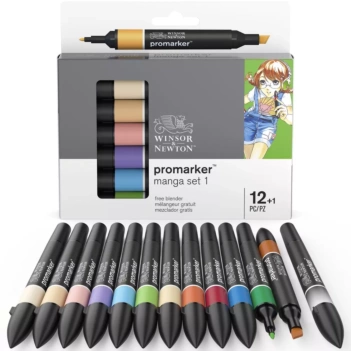 Set 12+1 Rotuladores Promarker Manga 1 Winsor & Newton