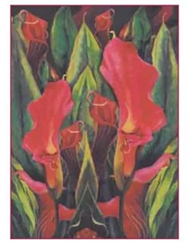 SUPER DEAL **40%** Classic Paper for Decoupage Red Callas Stamperia
