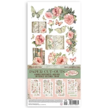 Set Papierausschnitte House of Roses Stamperia
