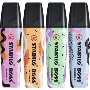 Subrayador Fluorescente STABILO Boss Original by Ju Schnee
