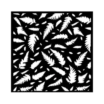 Stencil Piñones Forest Stamperia