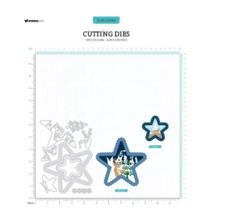 Mama Elephant Stanzschablone - Lots of Stars