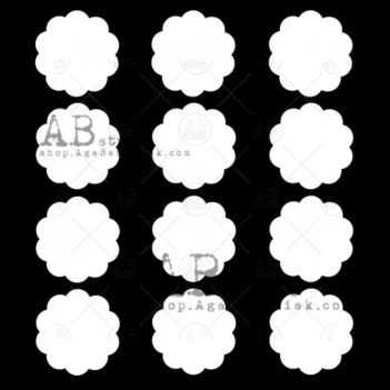 Plantilla de Stencil Windows for Stamps #03 AB Studio 20x20cm