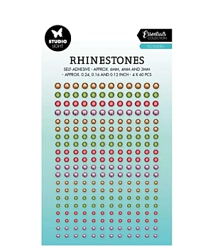 Studio Light Essentials Edelsteine Rhinestones Flowers  
