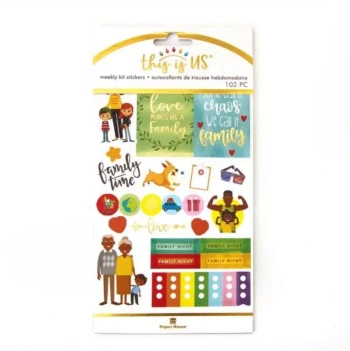Pegatinas Family Life Paper House