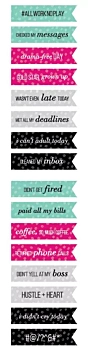 Stickers Business Pop Phrases Task Paper House