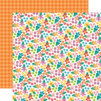 Echo Park Sunny Days Ahead Paper Sunny Day Floral 30x30cm
