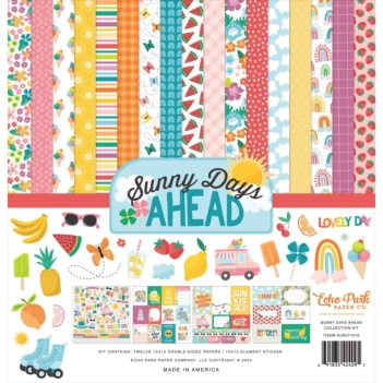 Kit de scrapbooking Sunny Days Ahead Echo Park 30x30cm
