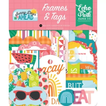 Die-cuts Ephemera Sunny Days Ahead Echo Park