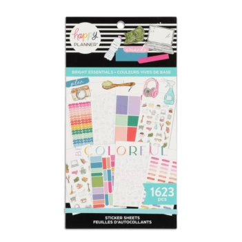 Happy Planner Stickers Super Pack Bright Essentials 