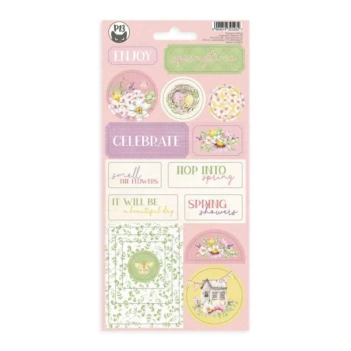 Autocolantes chipboard 02 Spring is calling P13
