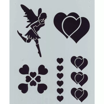 Plantilla de Stencil (21x30cm) N-3037