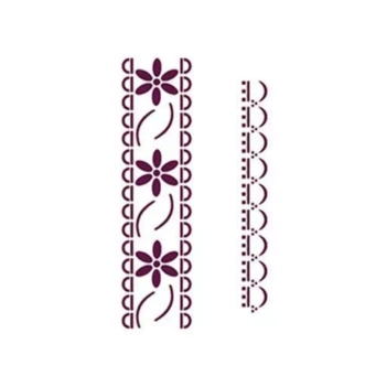 Plantilla de Stencil T-3054 Cenefa 21x30cm Dayka