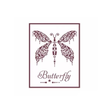 Plantilla de Stencil T-3097 Mariposa 21x30cm Dayka