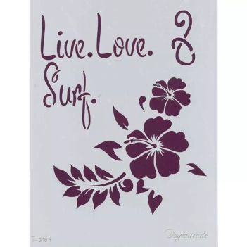 Plantilla de Stencil (21x30cm) T-3167