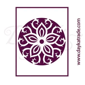 Plantilla de Stencil Mandala 21x30cm Dayka T-3313

