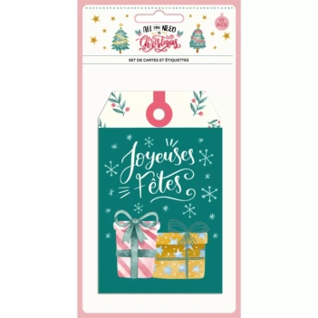 Craftelier All You Need Is Christmas Set Labels Franstalig

