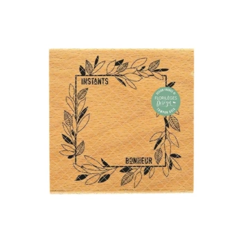 Sello de Madera Cuadro de Buenos Momentos Florilèges Design