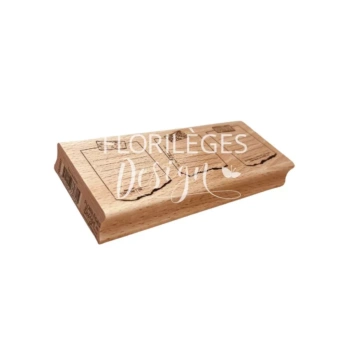 Sello de madera Tags Estampados Carnet Nature Florilèges Design