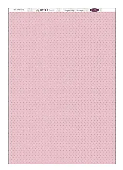 Tela DTXM-2145 Fondo Rosa Puntos Jesús Me Ama Dayka 32x70cm