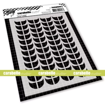 Plantilla de Stencil Geometric #04 Carabelle A6