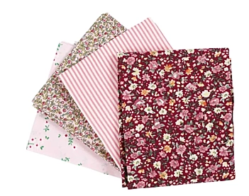 Stoffenpakket voor patchwork roze tinten Creativ Company