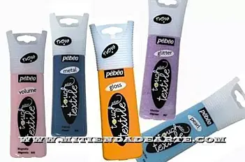 Touch Textile Pebeo. Efecto Pearl 