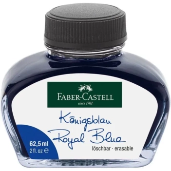 Tintero Azul de Cristal Faber-Castell 62ml
