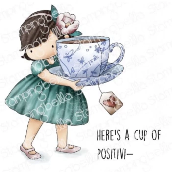 Stamping Bella Gummistempel - Tiny Townie Loves Tea