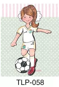 Dayka Trade Silhouette DM Girl Real Madrid Passion for Football 