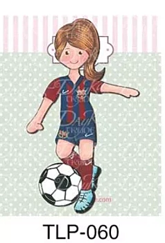 Dayka Trade Silhouette DM Girl Barça Passion for Football 
