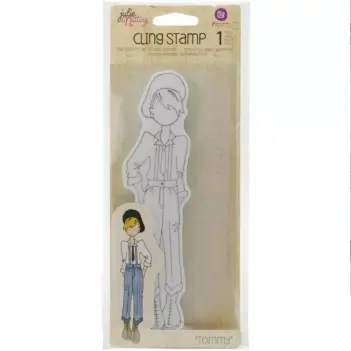 Prima Doll Tommy Rubber Stamp