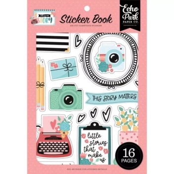 Ons verhaal vertellen Echo Park stickerboek
