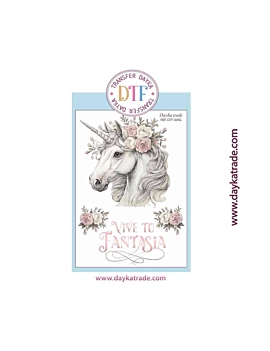 Dayka Unicorn Transfer 20x28,5cm